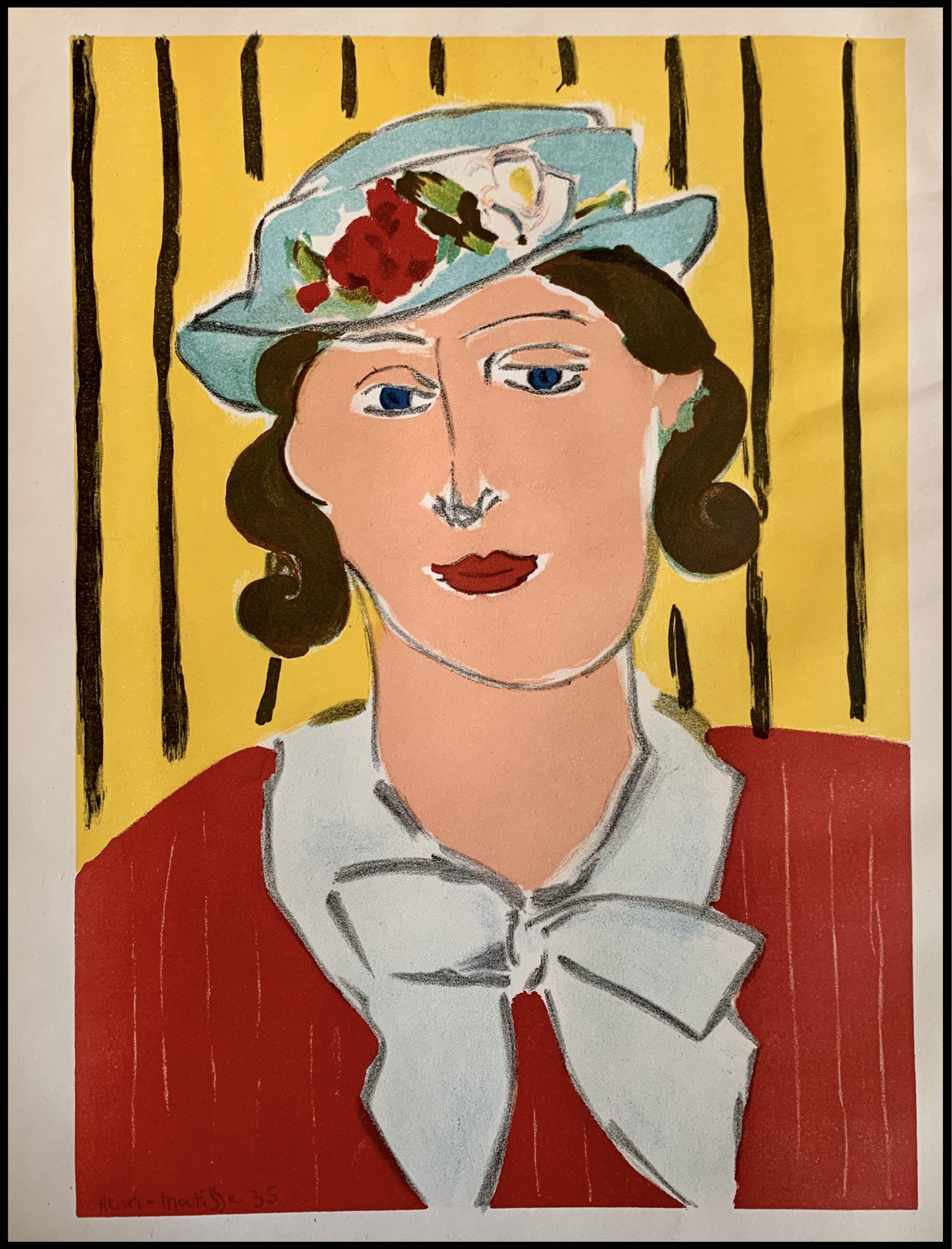 woman with a hat matisse