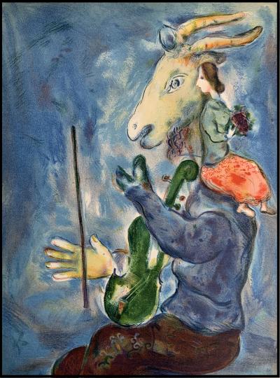 Marc CHAGALL - Printemps, 1938 - Lithographie