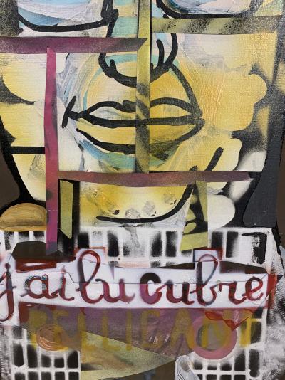 Bernard PELLIGAND - Je ne suis pas bête - Collage 2