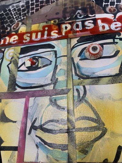 Bernard PELLIGAND - Je ne suis pas bête - Collage 2