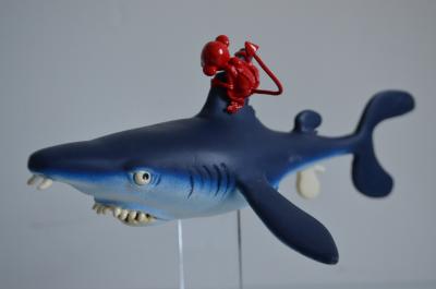 André Franquin - Pixi Resitec : Le Requin, 1996 - Figurine en résine 2