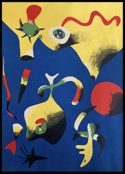 Joan MIRO - L’air, 1938 - Lithographie originale 2