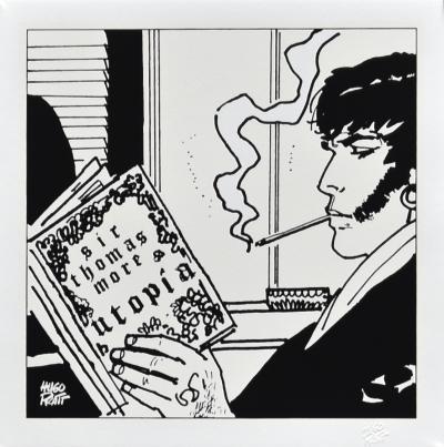 Hugo Pratt - Corto Utopia - Sérigraphie