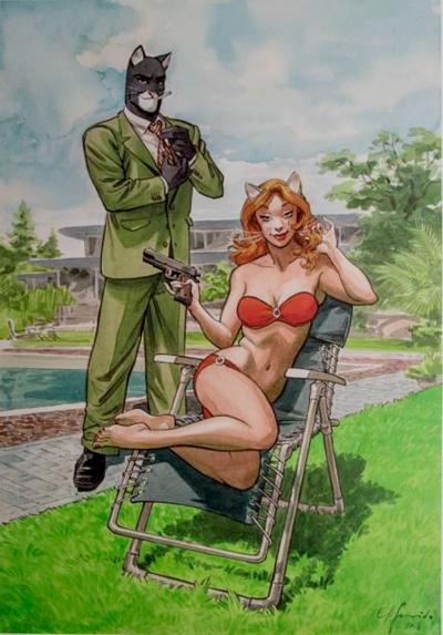 Juanjo Guarnido - Bodyguard - Affiche édition d’art 2