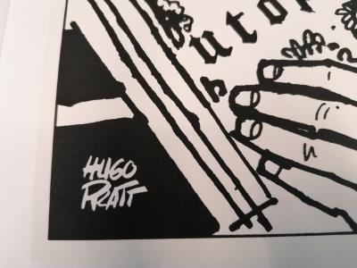 Hugo Pratt - Corto Utopia - Sérigraphie 2