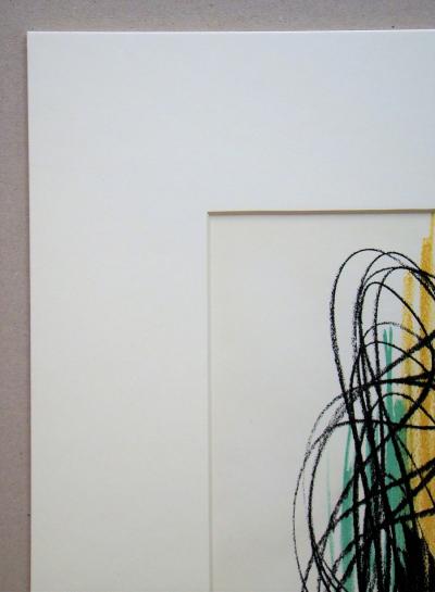 Hans HARTUNG - Composition,1958 - Lithographie en couleurs 2