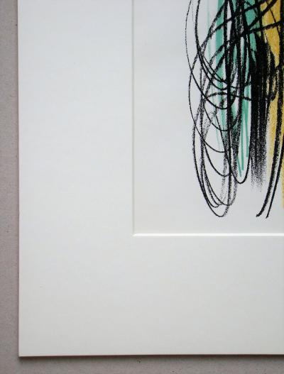 Hans HARTUNG - Composition,1958 - Lithographie en couleurs 2