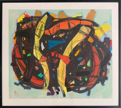 Max GILLET - Sans titre, 2009 - Acrylique sur papier 2