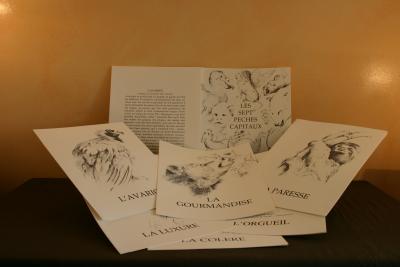 Les 7 Péchés Capitaux illustré par Michel Jouenne, Georges Yoldjoglou, Paul Ambille, Jean Carzou, Alain Bonnefoit 2