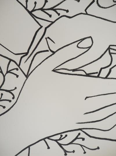 Françoise GILOT : La caresse, 1951 - Lithographie originale 2