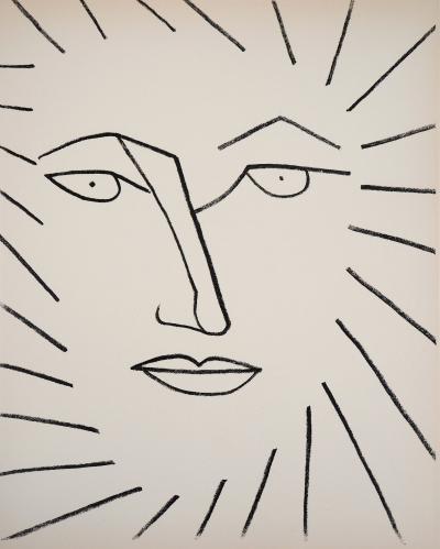 Françoise GILOT : Femme solaire, 1951 - Lithographie originale 2