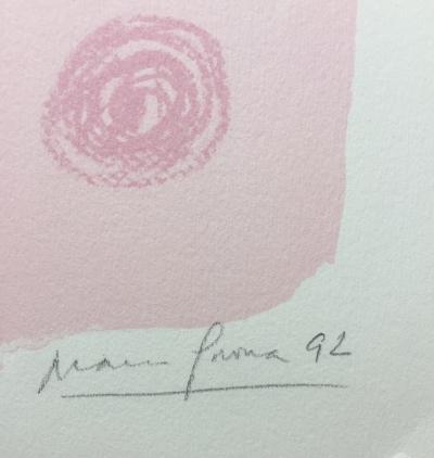 Maria GIRNONA - Bugenvillees, 1992 - Lithographie signée au crayon 2