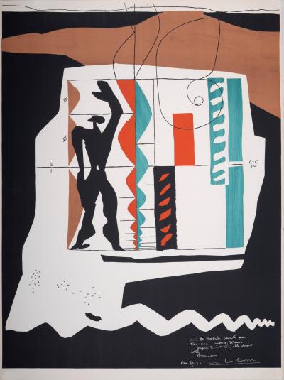 LE CORBUSIER  : Modulor, 1956 - Original lithograph 2