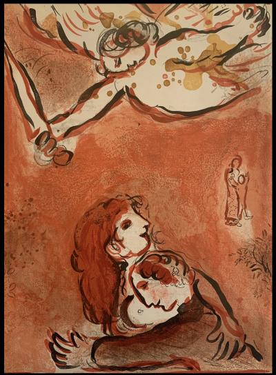 Marc CHAGALL - Le visage d’Israël, 1960 - Lithographie originale 2