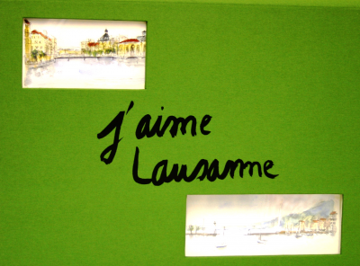 Véronique GERMANIER - J’aime Lausanne, 2008 - Illustré par des aquarelles de Jean-Pierre  Rémon 2