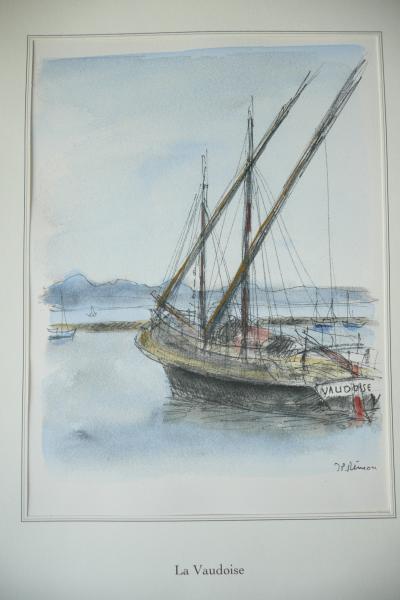 Véronique GERMANIER - J’aime Lausanne, 2008 - Illustré par des aquarelles de Jean-Pierre  Rémon 2