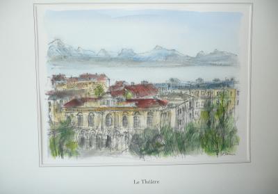 Véronique GERMANIER - J’aime Lausanne, 2008 - Illustré par des aquarelles de Jean-Pierre  Rémon 2