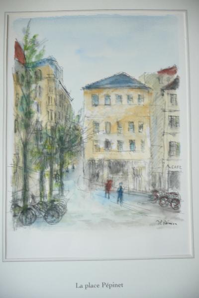 Véronique GERMANIER - J’aime Lausanne, 2008 - Illustré par des aquarelles de Jean-Pierre  Rémon 2