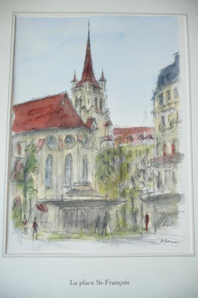 Véronique GERMANIER - J’aime Lausanne, 2008 - Illustré par des aquarelles de Jean-Pierre  Rémon 2