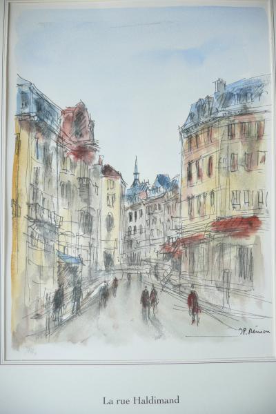 Véronique GERMANIER - J’aime Lausanne, 2008 - Illustré par des aquarelles de Jean-Pierre  Rémon 2