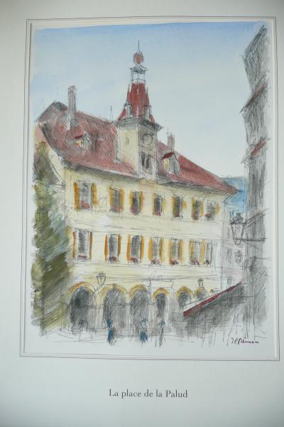 Véronique GERMANIER - J’aime Lausanne, 2008 - Illustré par des aquarelles de Jean-Pierre  Rémon 2