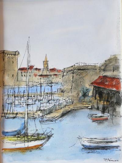 Elie BOISSIN - J’aime Marseille, 2010 - Illustré par des aquarelles de Jean-Pierre Rémon 2