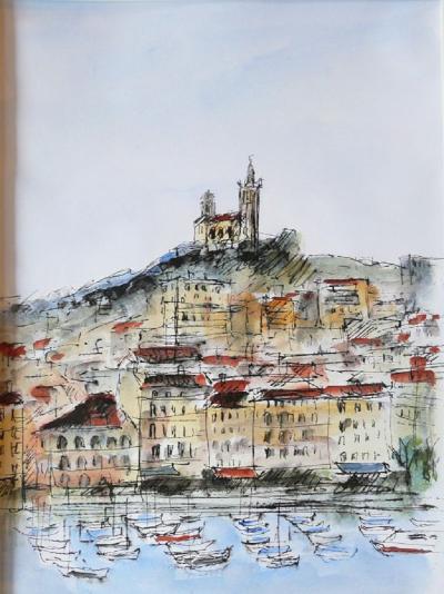 Elie BOISSIN - J’aime Marseille, 2010 - Illustré par des aquarelles de Jean-Pierre Rémon 2