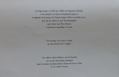 Léon-Paul FARGUE - J’aime Paris et les XX arrondissements, 2010 - Illustré par des aquarelles de Jean-Pierre Rémon 2