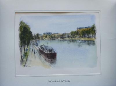 Léon-Paul FARGUE - J’aime Paris et les XX arrondissements, 2010 - Illustré par des aquarelles de Jean-Pierre Rémon 2