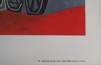 Pablo PICASSO : La guerre - Photolithographie en couleurs 2