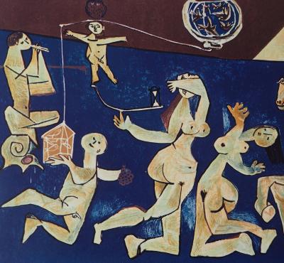 Pablo PICASSO (d’après) - La Paix, 1969 - Lithographie 2