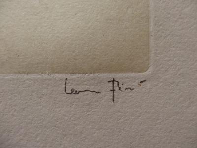Léonor FINI - Le matou, c. 1970 - Gravure originale signée 2