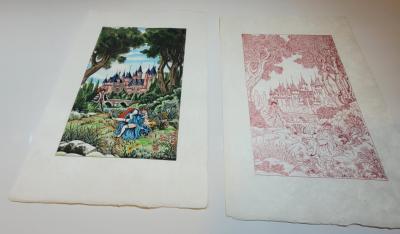 Jean GRADASSI - Série de 18 miniatures, 1970 2