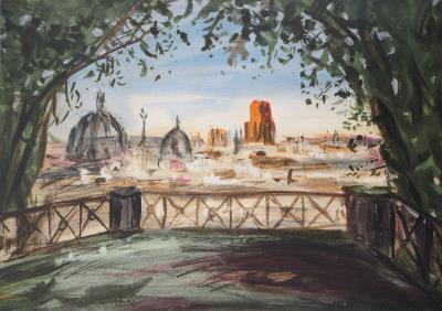 Pierre LAPRADE- Rome, 1957 - Lithographie signée 2