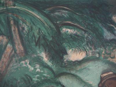 Othon FRIESZ - Italie, les bergers, 1955 - Lithographie signée 2