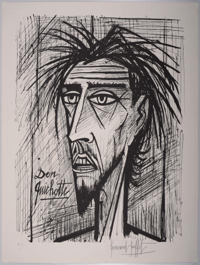 Bernard BFFET - Don Quichotte, 1989 - Hand signed lithograph 2