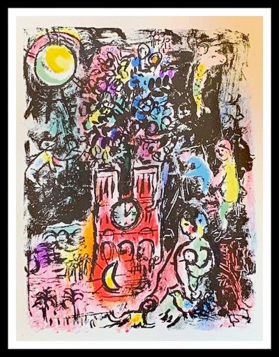 Marc CHAGALL - Mère et enfant Notre-Dame, 1952 - Lithographie originale 2