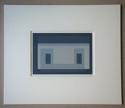 Josef ALBERS - Variant III., 1968 - Sérigraphie originale en couleurs 2