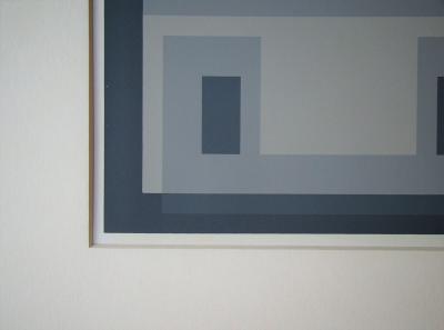 Josef ALBERS - Variant III., 1968 - Sérigraphie originale en couleurs 2