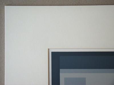 Josef ALBERS - Variant III., 1968 - Sérigraphie originale en couleurs 2
