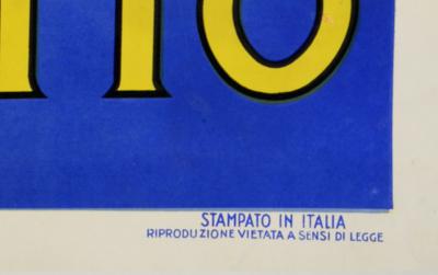 Leonetto CAPPIELLO : Contratto Canelli, 1925 - Original lithographic poster 2