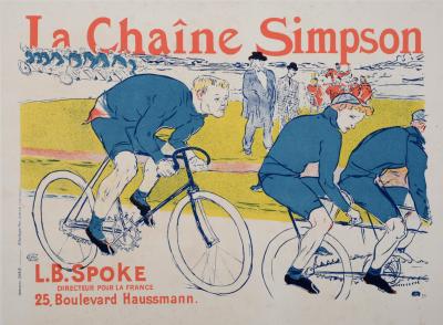 Henri DE TOULOUSE-LAUTREC - Les Maître de l'Affiche: La Chaîne Simpson, 1900 - Lithographie originale 2