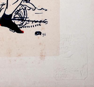 Henri DE TOULOUSE-LAUTREC - Les Maître de l'Affiche: La Chaîne Simpson, 1900 - Lithographie originale 2