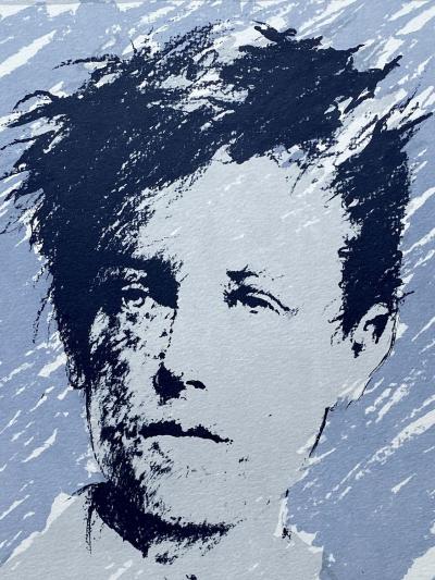 Ernest PIGNON-ERNEST  - Rimbaud, 1986 - Lithographie signée au crayon et numérotée 2