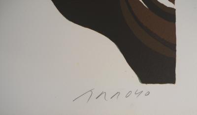 Eduardo ARROYO : Adieu indicible, 1984 - Lithographie originale signée 2