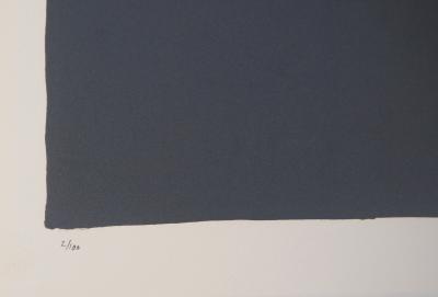 Eduardo ARROYO : Regard figé, 1984 - Lithographie originale signée 2