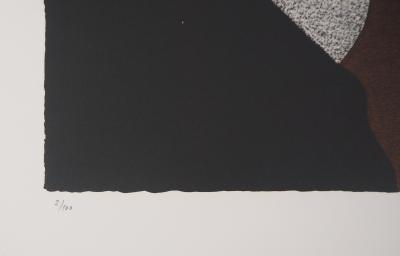 Eduardo ARROYO : Tête de Sphinx, 1984 - Lithographie originale signée 2