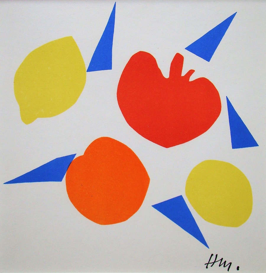 Lithographie Henri Matisse Signée, Numérotée à La Main - 1956, Avec Certificat
