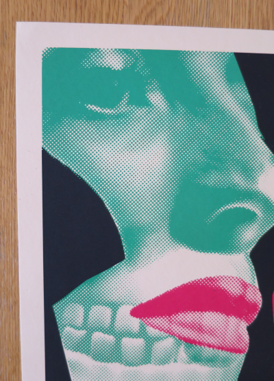 Shepard FAIREY (Obey) - Bad Reputation Black, 2019 - Sérigraphie signée et numérotée 2
