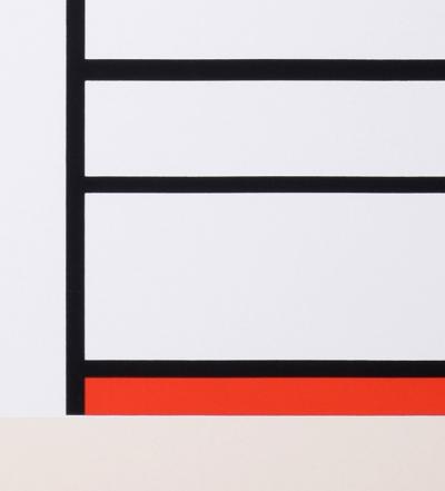 Piet MONDRIAN (d’après) - Composition in White, Black, and Red, 1936 (1967) - Sérigraphie 2